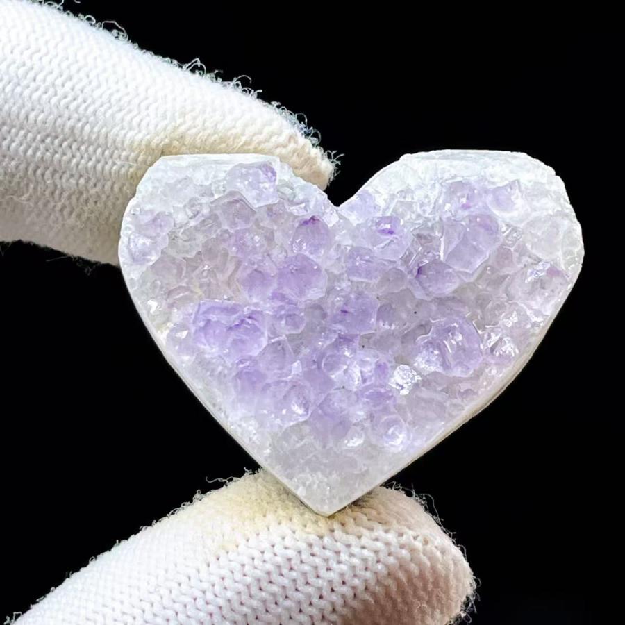 愛の波動セット❣️ ピンクオパール ウルグアイ産アメジスト原石