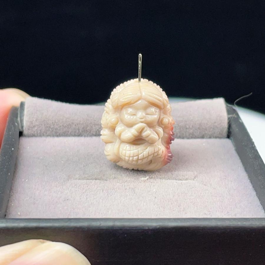 PROME 天然石 一点物 アラシャン 人魚姫 貫通孔 NO.V6351 : 天然石工場 