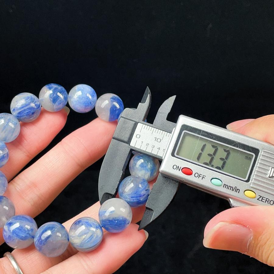 PROME 天然石 一点物 珍しい カイヤナイトシリカ (鑑別書付き PROME 天然石 一点物 珍しい カイヤナイトシリカ (鑑別書付き