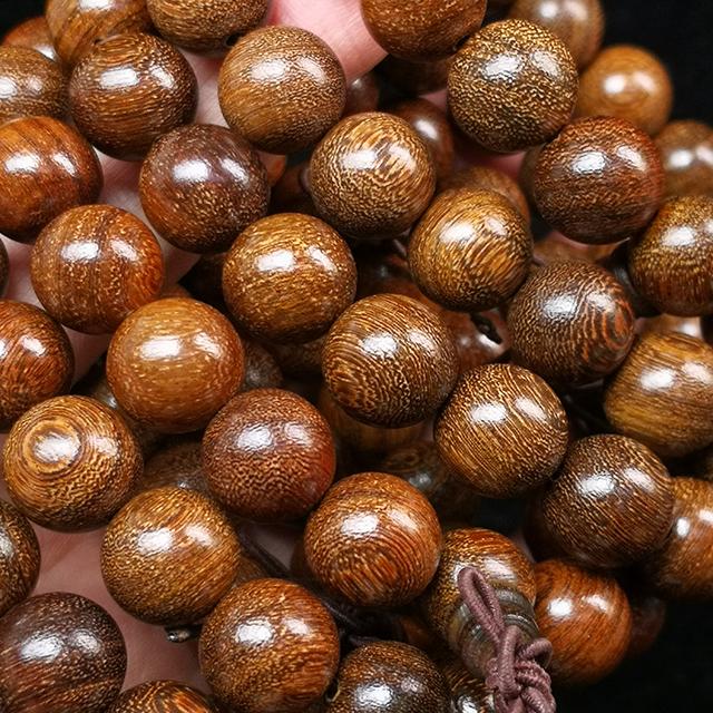 PROME 金糸檀 12mm ブレスレット 念珠 NO.W127 : 天然石工場直売店