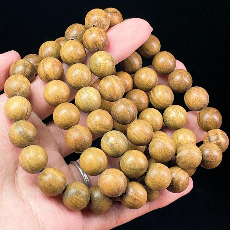 Amazon｜仏壇屋 滝田商店 特選腕輪念珠 木玉ブレス 緑檀(生命樹