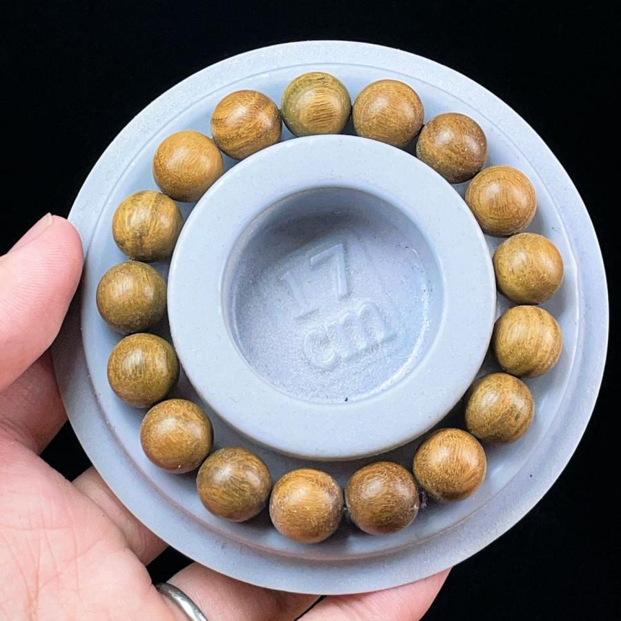 PROME 緑檀・12mm・アメリカ産・ブレスレット【当店の香木は人工