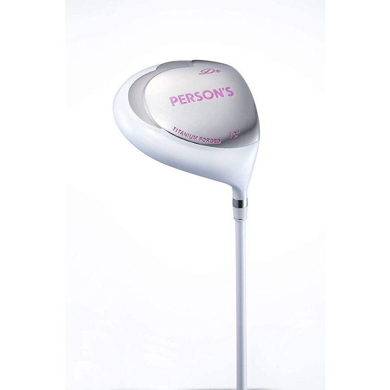 【タイムセール】 Persons(パーソンズ) レディスバッグ付クラブ8本組セット PSL1901 WH/PK/SV ウッド3本(1W 4W 7W) アイアン 【CEG5604027263】(19761円)