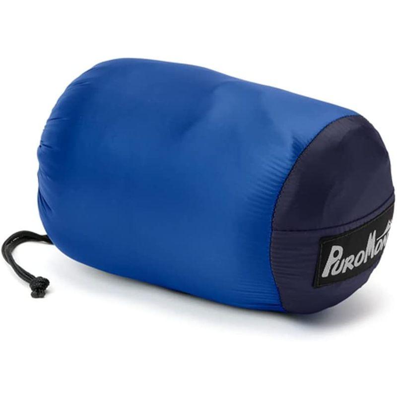 プロモンテ キャンプ アウトドア 寝袋 ヘッドレスコンパクト撥水ダウンシュラフ150g DL153 ネイビー×ブルー キャンプ アウトドア 寝袋 ヘッドレスコンパクト撥水ダウンシュラフ150g DL153 ネイビー×ブルー