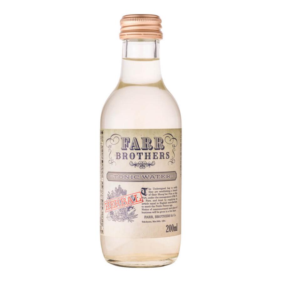 ファーブラザーズ・ハーバルトニックウォーター / FARR BROTHERS HERBAL TONIC WATER 200ml