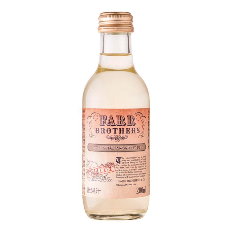 ファーブラザーズ トニックウォーター フルーティー 200ml / Farr Brothers Tonic Water Fruity