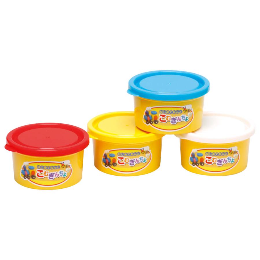 小麦粘土 こむぎんちょ4色セット 赤 黄 青 白 A Kgn4z あそびっこ ギンポー 銀鳥産業 041 032 こどもくらぶ おもちゃくらぶ 通販 Yahoo ショッピング