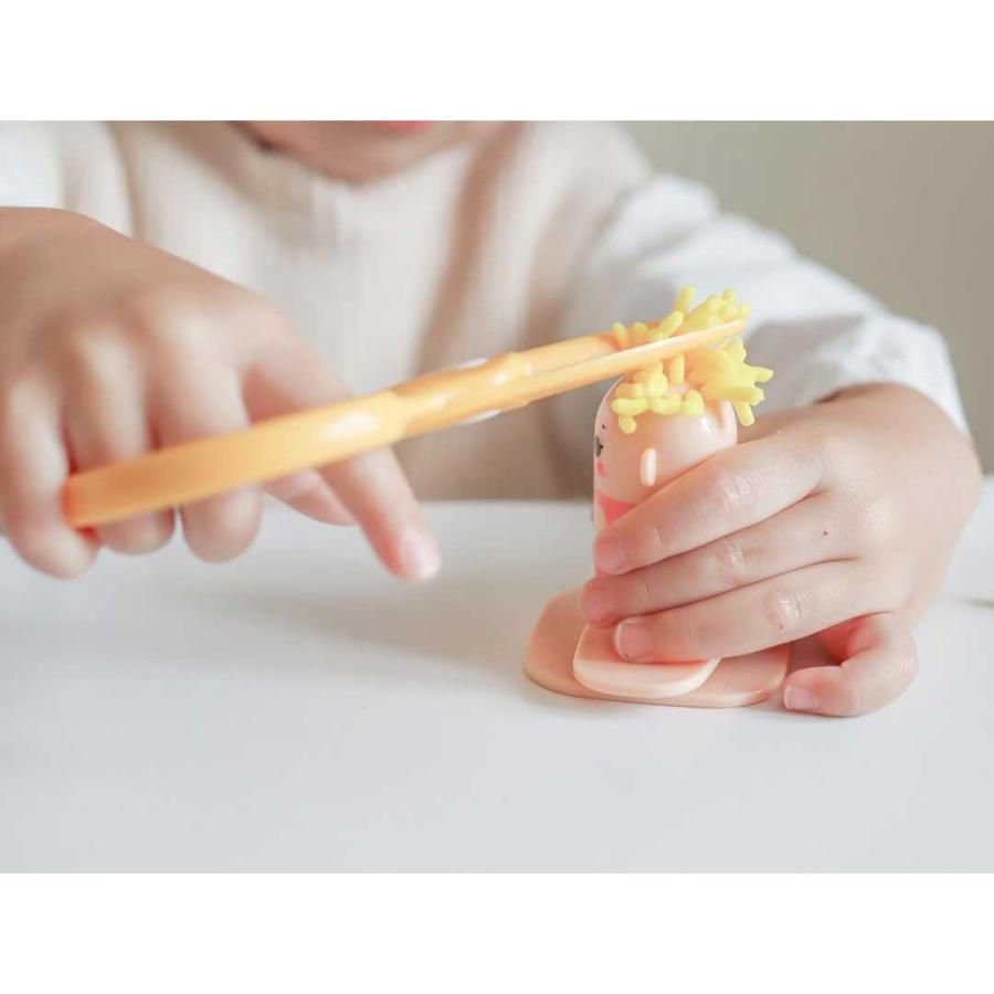 【公式直営店】ちょきちょきヘアサロン お米のねんど4色入り A-RDHSFR ギンポー 銀鳥産業 3歳から 子供 幼児 キッズ | ギンポー | 03