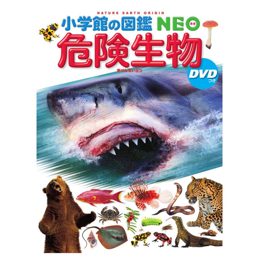 小学館の図鑑 Neo Dvd付 危険生物 952 532 こどもくらぶ おもちゃくらぶ 通販 Yahoo ショッピング