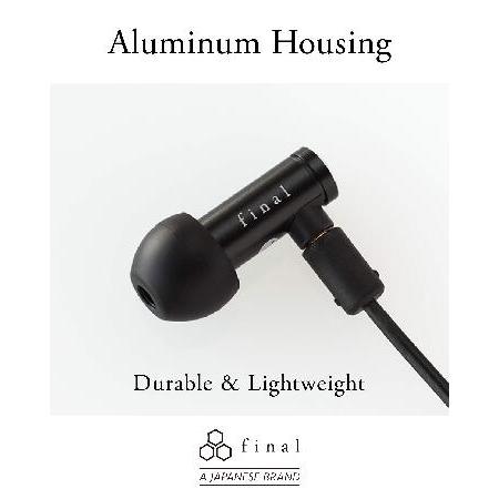 final E4000 カナル型イヤホン MMCX端子 リケーブル対応 ファイナル 