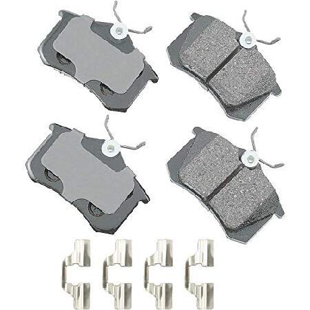 Akebono-EUR340B Ultra-Premium Ceramic Rear Disc Brake Pads