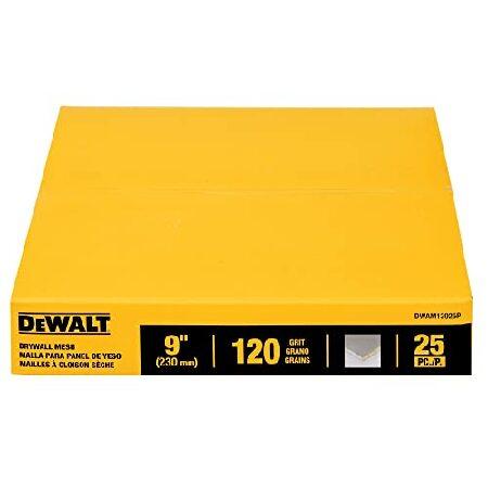 通販早割 DEWALT DWAM12025P 9IN MESH 25 PACK 120G