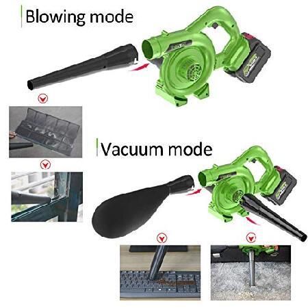 Convenient Portable Cordless Leaf Blower Vacuum with Battery and