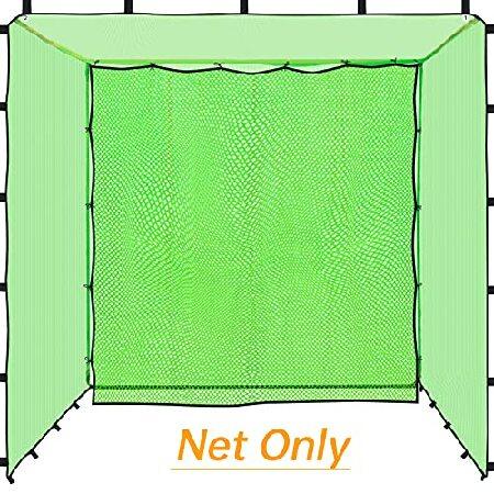 全国割引 Golf Cage Net Only，Golf Hitting Net，Replacement Netting for 10X10ft Golf Cage，Golf Cage Replacement Net Without Bottom，Mutli Sports Net Replacement