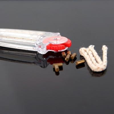 (4個セット) フリントストーン 着火石(7粒)・交換用ウィック 替芯(1本) オイルライター用ケース入り ジッポ互換用フリント ウィック |  | 01