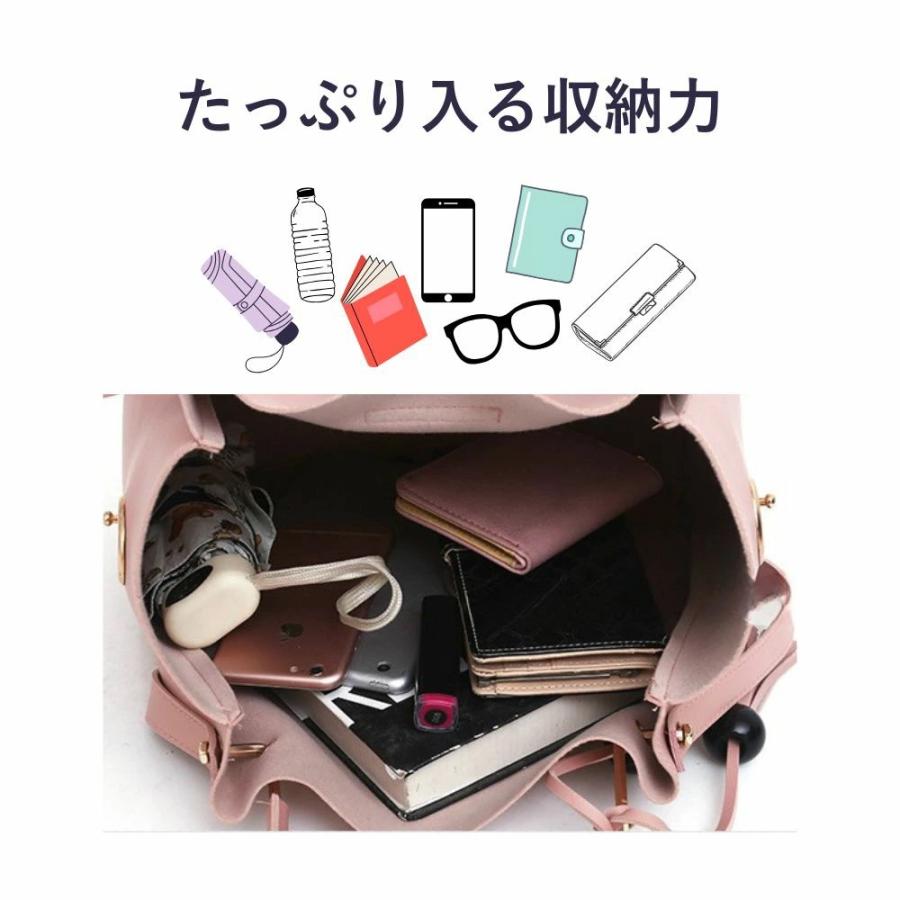レディースバッグ 2WAY 3点セット ハンドバッグ ショルダーバッグ 高 