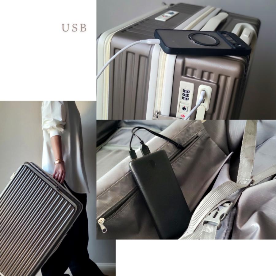 今だけ1000円OFFクーポン配布]フロントオープン 前開き キャリー