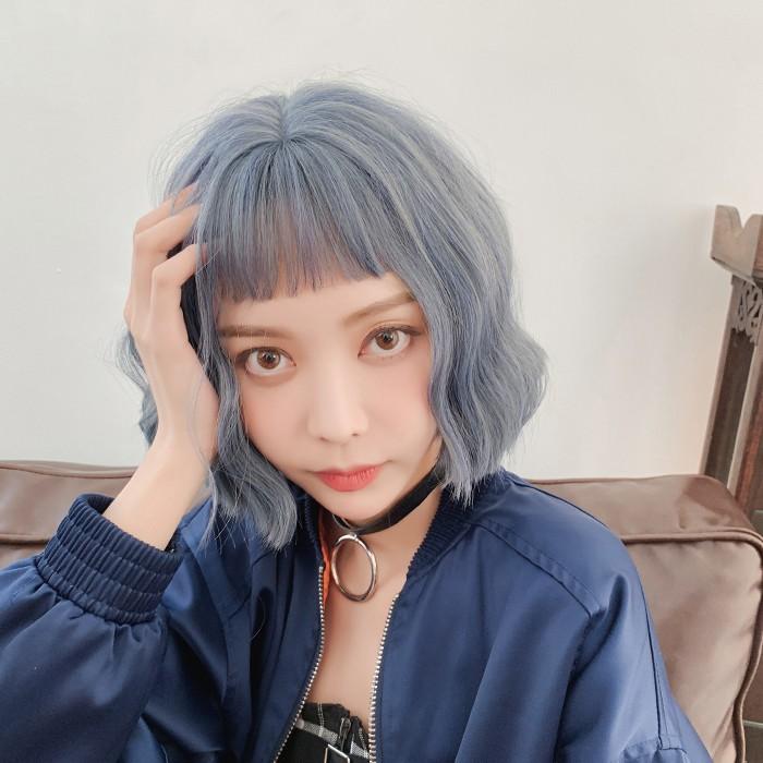 ウィッグ ボブ フルウィッグ 自然 セミロング カール 大人ナチュラル