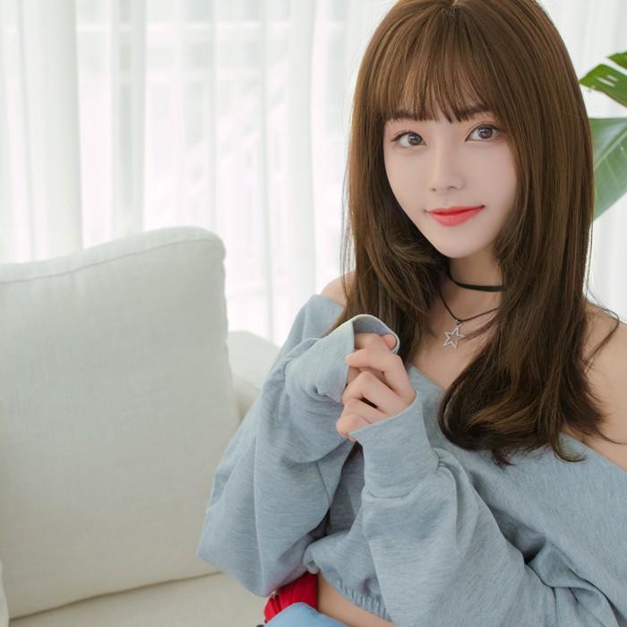 とっても簡単！ワンタッチ ウィッグ エクステ つけ毛 自然長めサイド