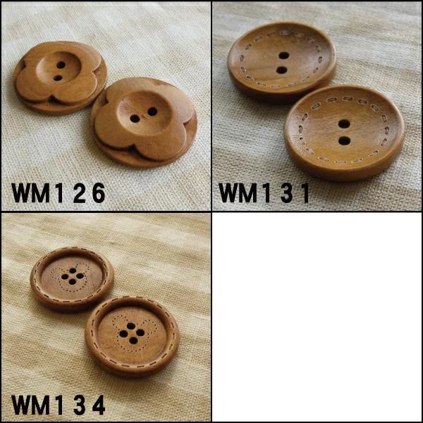 木のボタン 30mm×2ヶ入≪木 ウッド 釦 ボタン 天然 ナチュラル 木のボタン 30mm×2ヶ入≪木 ウッド 釦 ボタン 天然 ナチュラル