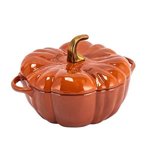 早割クーポン ストウブ 鍋 Staub パンプキンココット 24cm 両手鍋 ホーロー鍋 シナモン Pumpkin Cocotte Round Cinnamon おしゃ 代引き手数料無料 Iiknpbm Ug Edu Pl