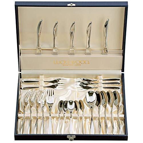 オックスフォードブルー ラッキーウッド(Luckywood) カトラリーセット