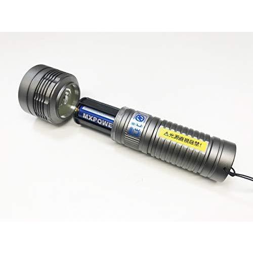 【値下げ中】 日本製 LEDブラックライト 21灯 自社設計製造LED基盤搭載 UVライト 日亜化学製 紫外線LED 紫外線ライト 波長375nm ボディカラー：ガンメタ 【W2651622544】(13259円)