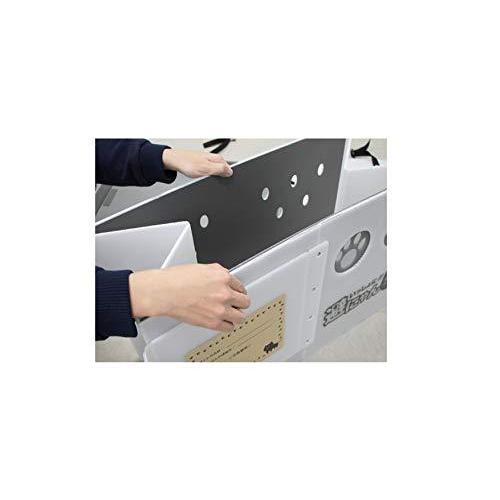 いっしょに避にゃん 猫の防災用ケージ/同行避難に最適な折り畳み式 地震・水害・火事などの災害で避難せざ? 　