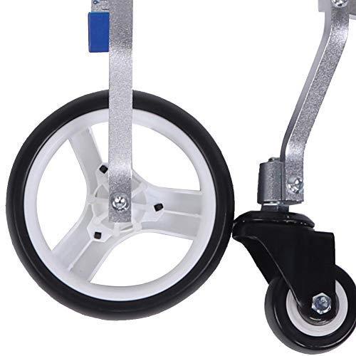 【日本未発売】 犬用歩行器 車椅子 ペット用 歩行器 4輪 犬用 車椅子 調節可能 障害者ペット/犬/猫用 後ろ足 ポータブル(XS) 【2554801613】(12775円)