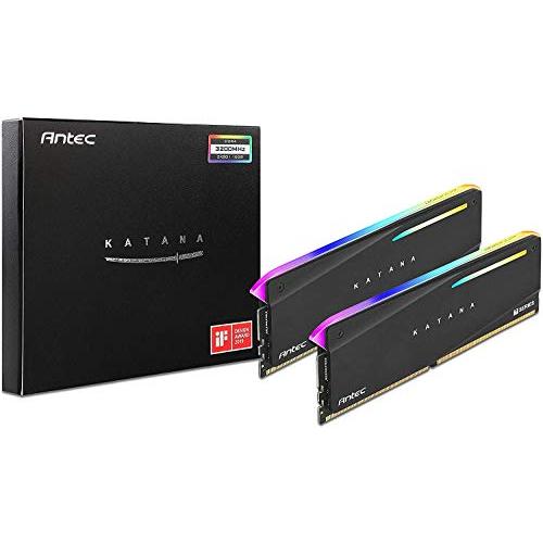 Antec Katana RGB メモリ 16GB (2x8GB) DDR4 3600 (PC4-28800) C16 デスクトップ Antec DDR4