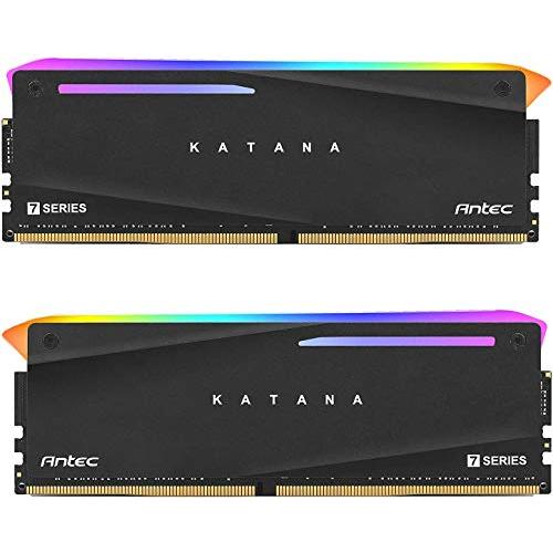 Antec Katana RGB メモリ 16GB (2x8GB) DDR4 3600 (PC4-28800) C16 デスクトップ Antec DDR4