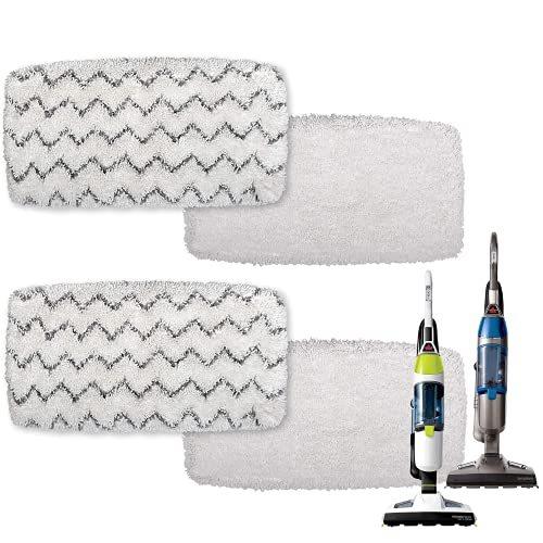 F Flammi スチームモップパッド 交換用 Bissell 1252 1606670 1543 1652 1132M 1530 11326 シンフォニー ハードフロア真空スチー