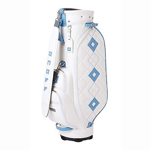 ONOFF オノフ キャディバッグ ホワイト×サックス OB7921-24