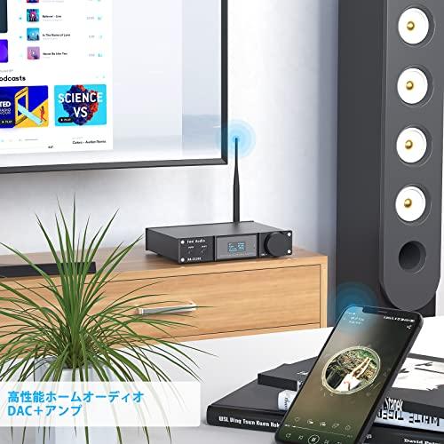 Fosi Audio DA2120C Bluetooth 5.0アンプ120Wx 2ステレオハイビジョン