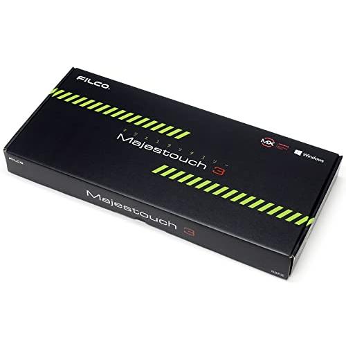 FILCO Majestouch 3 フルサイズ PBT2色成形キーキャップ 日本語配列かなナシ CHERRY MX茶軸 Nキーロールオーバー アサギ 