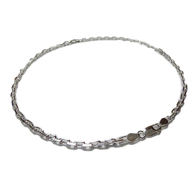 あずきチェーン シルバー925 ネックレス 4.8mm 40cm〜 太角チェーン 
