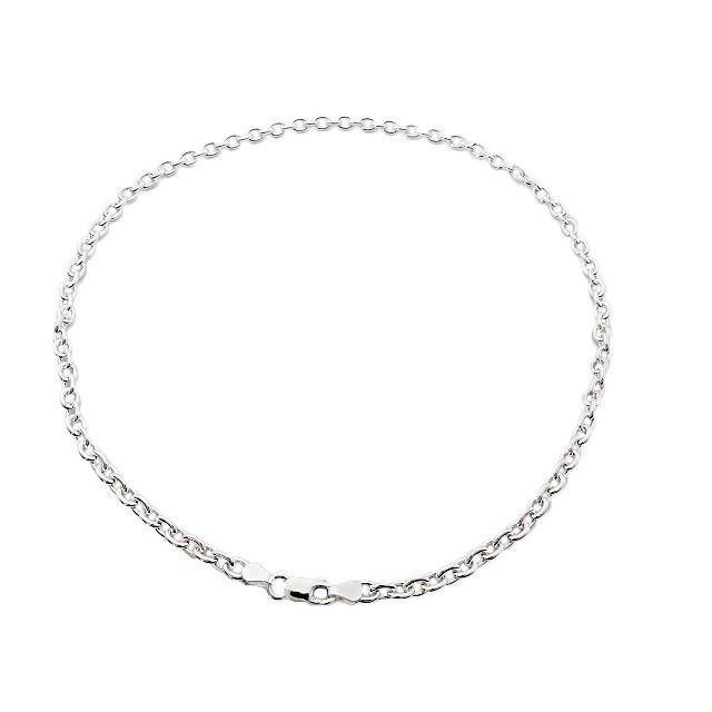 あずきチェーン カット無し 太丸 シルバー925 6.1mm 60cm シルバー  