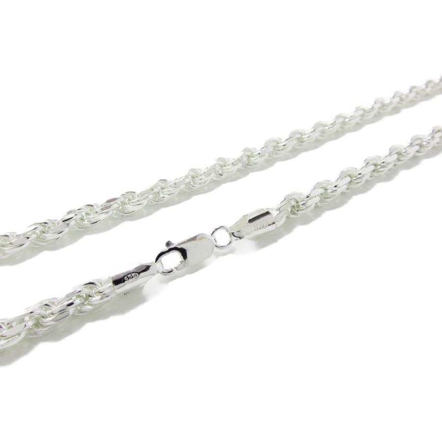 ハワイアンジュエリー ネックレス シルバー925 4.7mm 55cm フレンチ 