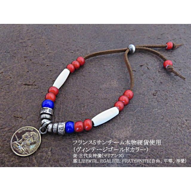 インディアンジュエリー　　ブレスレット インディアンジュエリー ビーズブレスレット シルバー925 硬貨 コイン