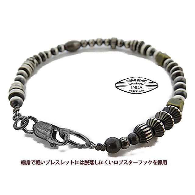 CHOOKE インディアンジュエリー シルバー ブレスレット ナバホ ホピ インディアンジュエリー ブレスレット ナバホパール シルバー925 金古