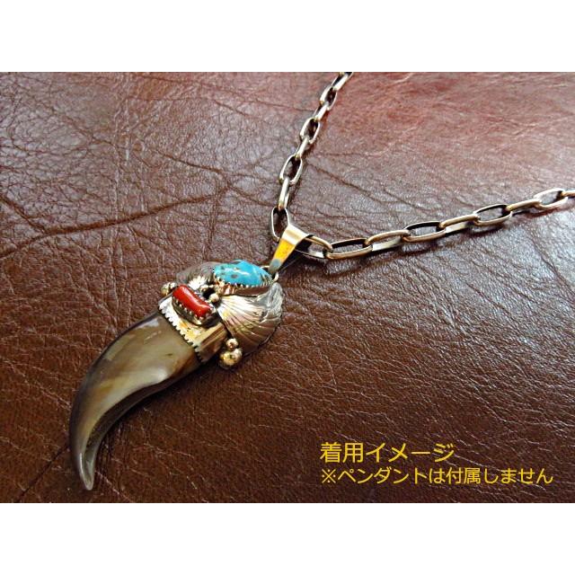 ハンドメイドチェーン ナバホチェーン ネックレス あずきチェーン 5.5