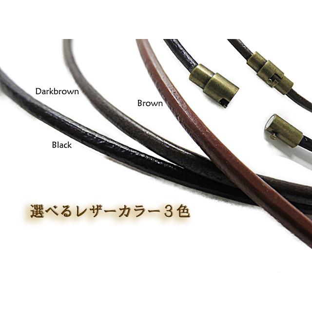 革紐 ネックレス 本革 丸紐 3mm幅 長尺 眼鏡ストラップ 眼鏡ホルダー 65cm 70cm 75cm 80cm 85cm 90cm レザーチョーカー レザーネックレス マグネット |  | 02