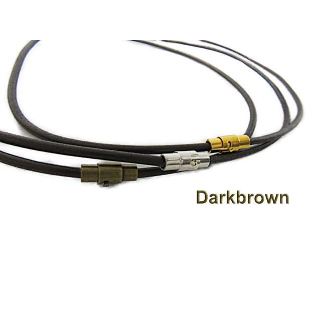 革紐 ネックレス 本革 丸紐 3mm幅 長尺 眼鏡ストラップ 眼鏡ホルダー 65cm 70cm 75cm 80cm 85cm 90cm レザーチョーカー レザーネックレス マグネット |  | 04