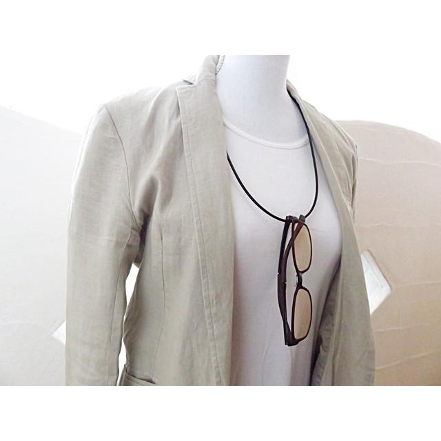 革紐 ネックレス 本革 丸紐 3mm幅 長尺 眼鏡ストラップ 眼鏡ホルダー 65cm 70cm 75cm 80cm 85cm 90cm レザーチョーカー レザーネックレス マグネット |  | 07