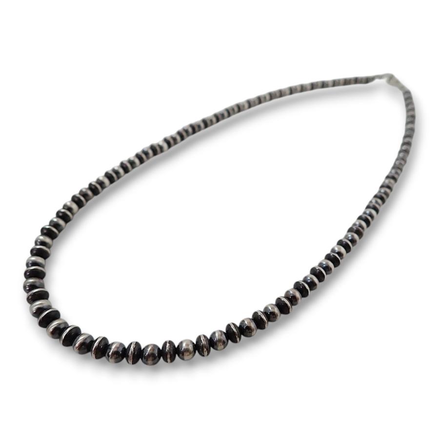 ナバホ ビーズネックレス ロンデルナバホパールミックスタイプ