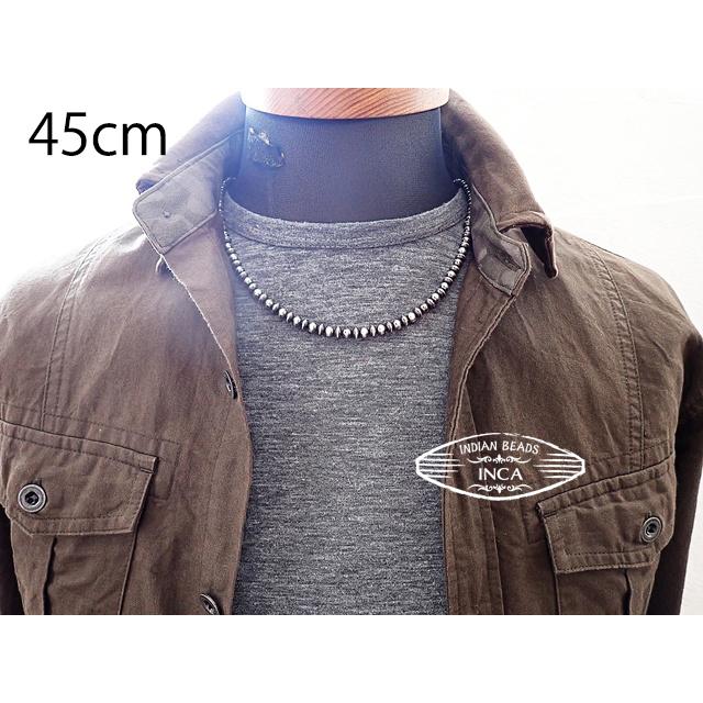 ナバホ ビーズネックレス ロンデルナバホパールミックスタイプ