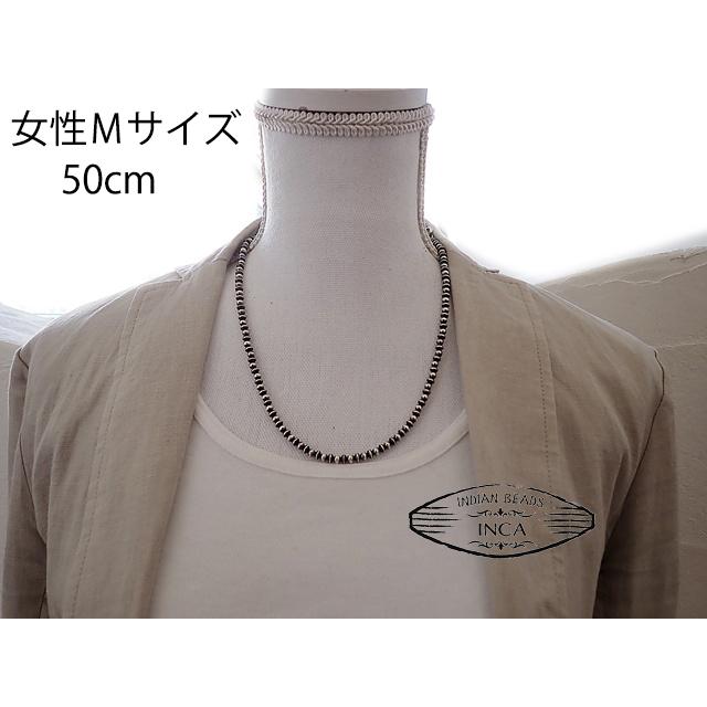 ナバホ ビーズネックレス ロンデルナバホパールミックスタイプ