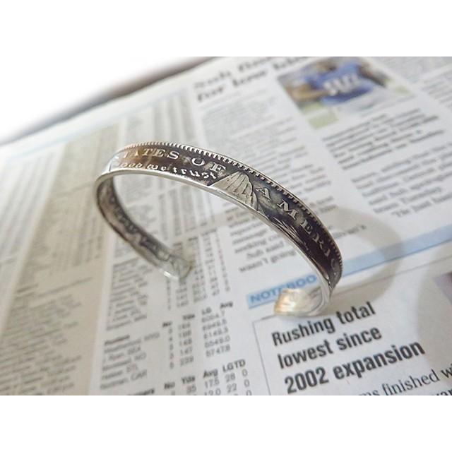 モルガン銀貨 コイン バングル ブレスレット シルバー