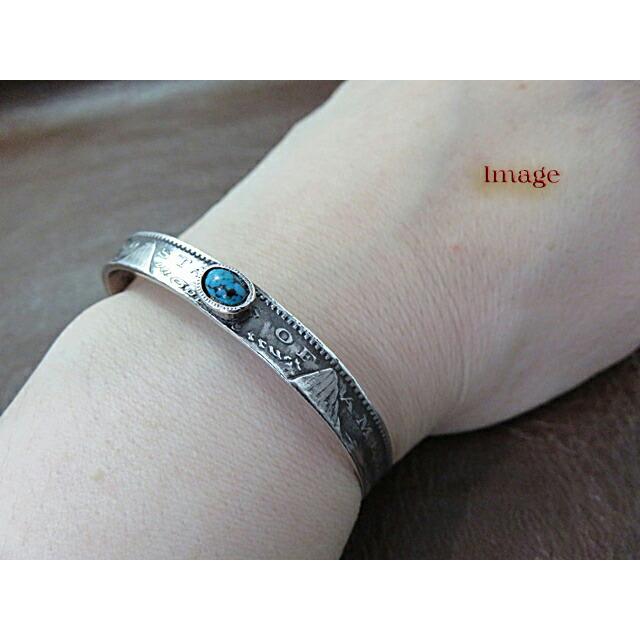 モルガン銀貨バングル モルガン銀貨 コイン バングル ワイド ブレスレット シルバー