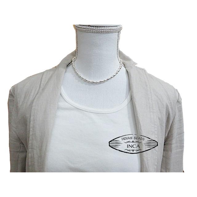 ナバホ ビーズネックレス ハンドメイド シルバー925 ナバホ ビーズネックレス ハンドメイド シルバー925